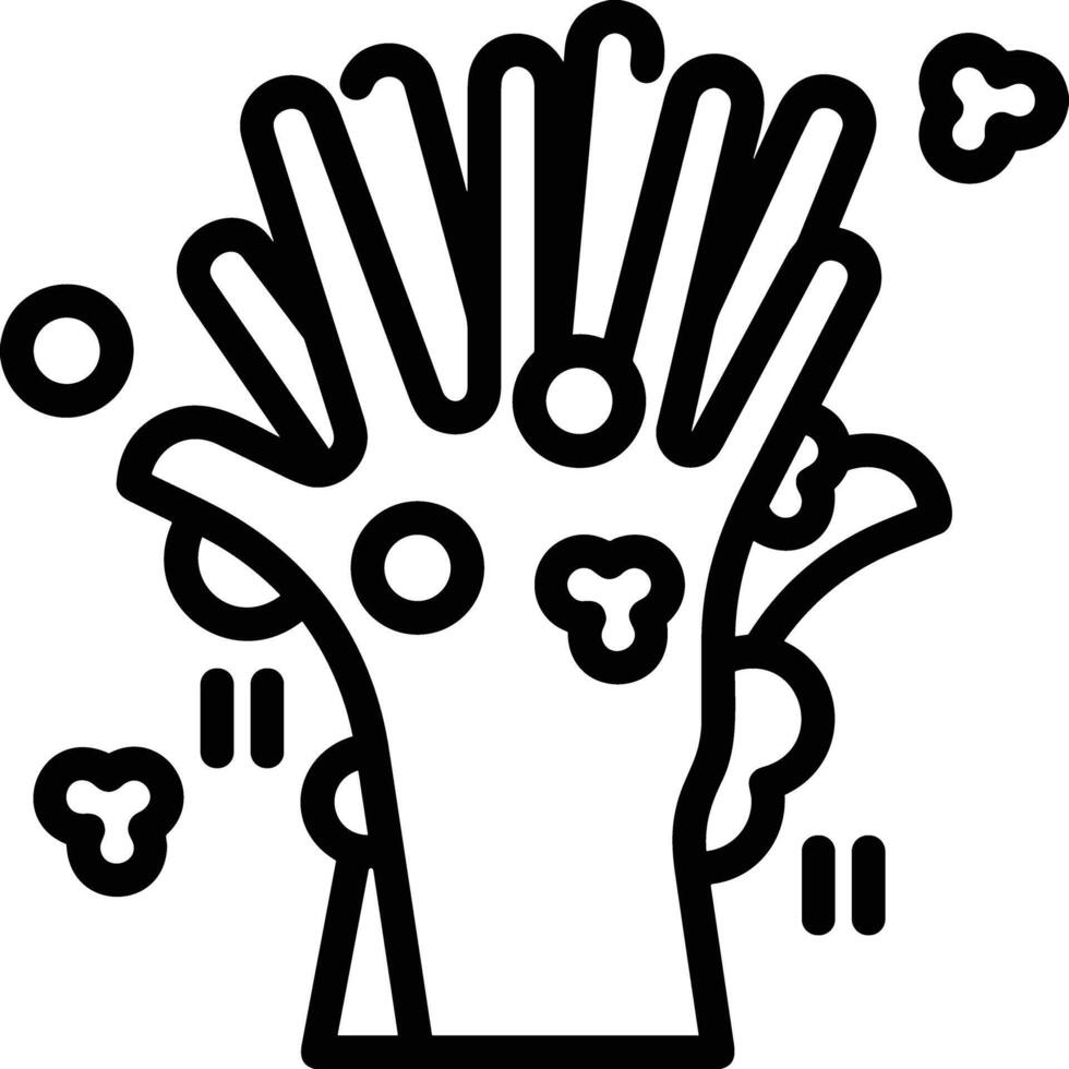 Hand icon symbol image illustration vector