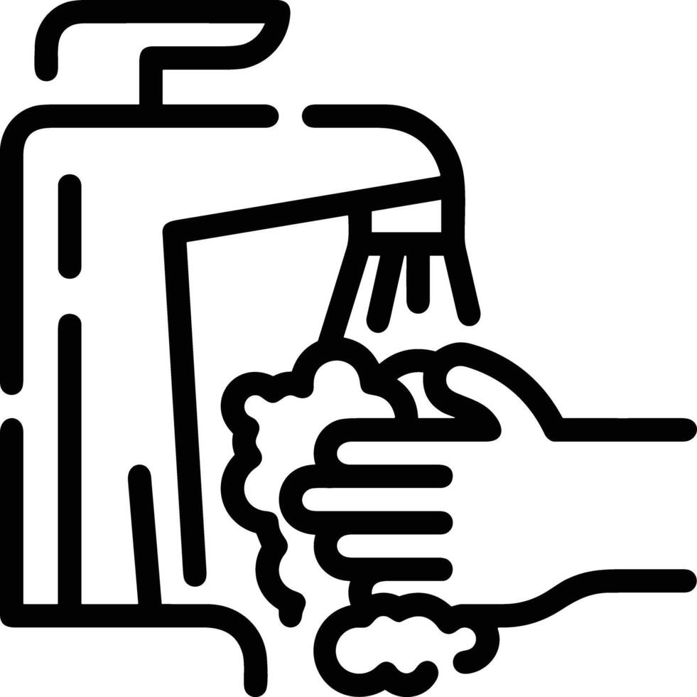 Hand icon symbol image illustration vector