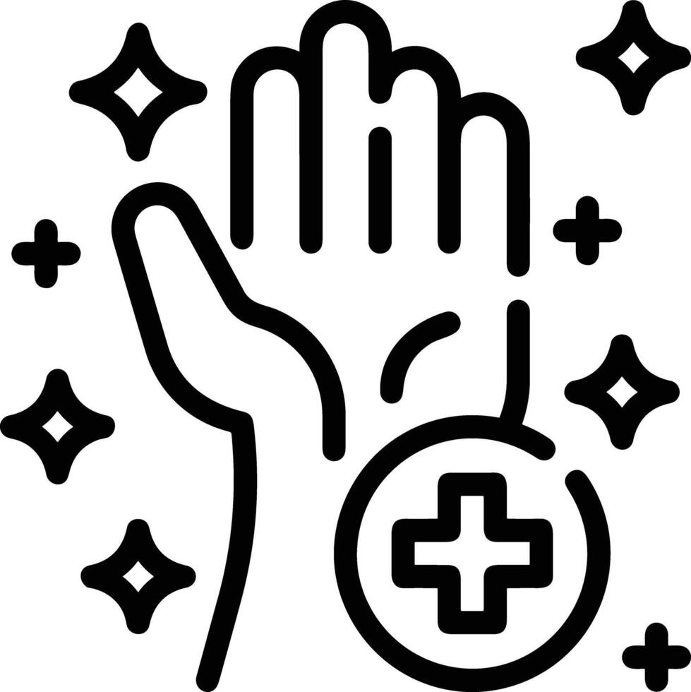Hand icon symbol image illustration vector