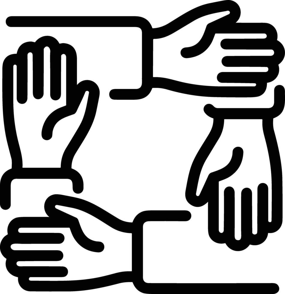 Hand icon symbol image illustration vector