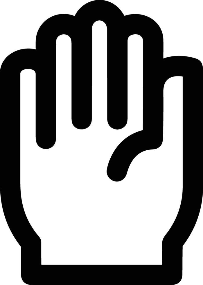 Hand icon symbol image illustration vector