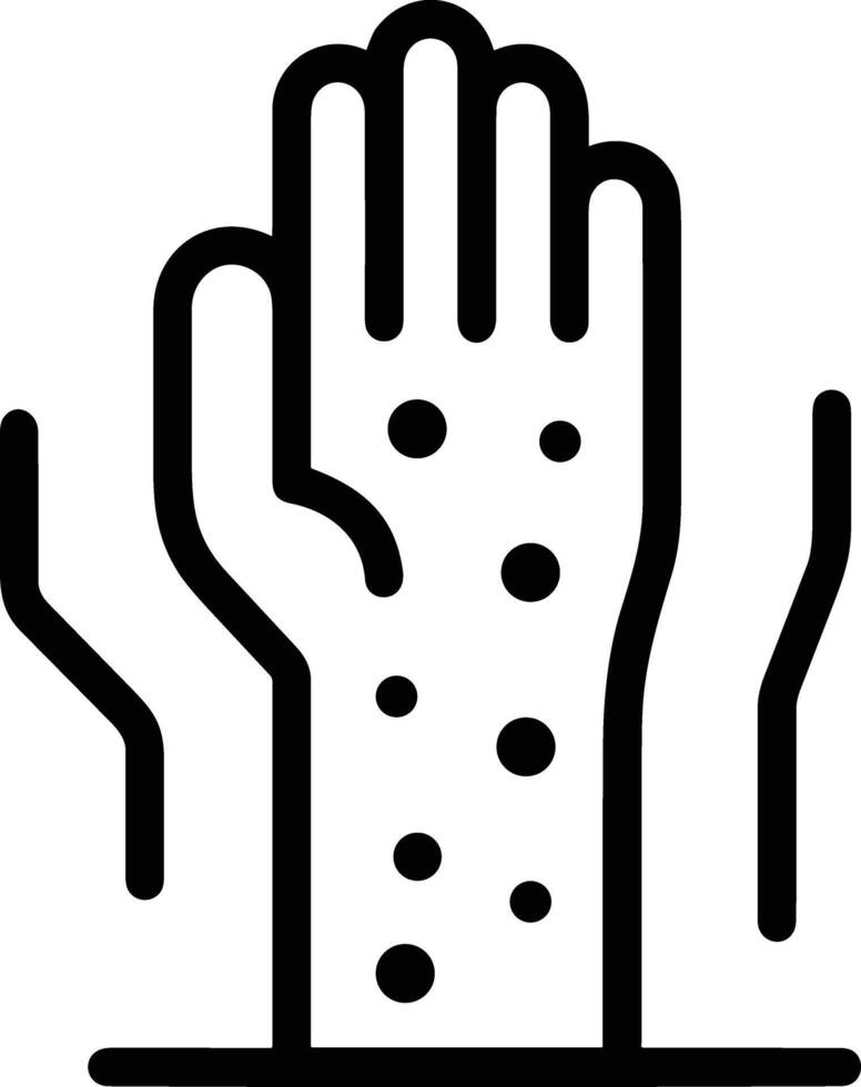 Hand icon symbol image illustration vector