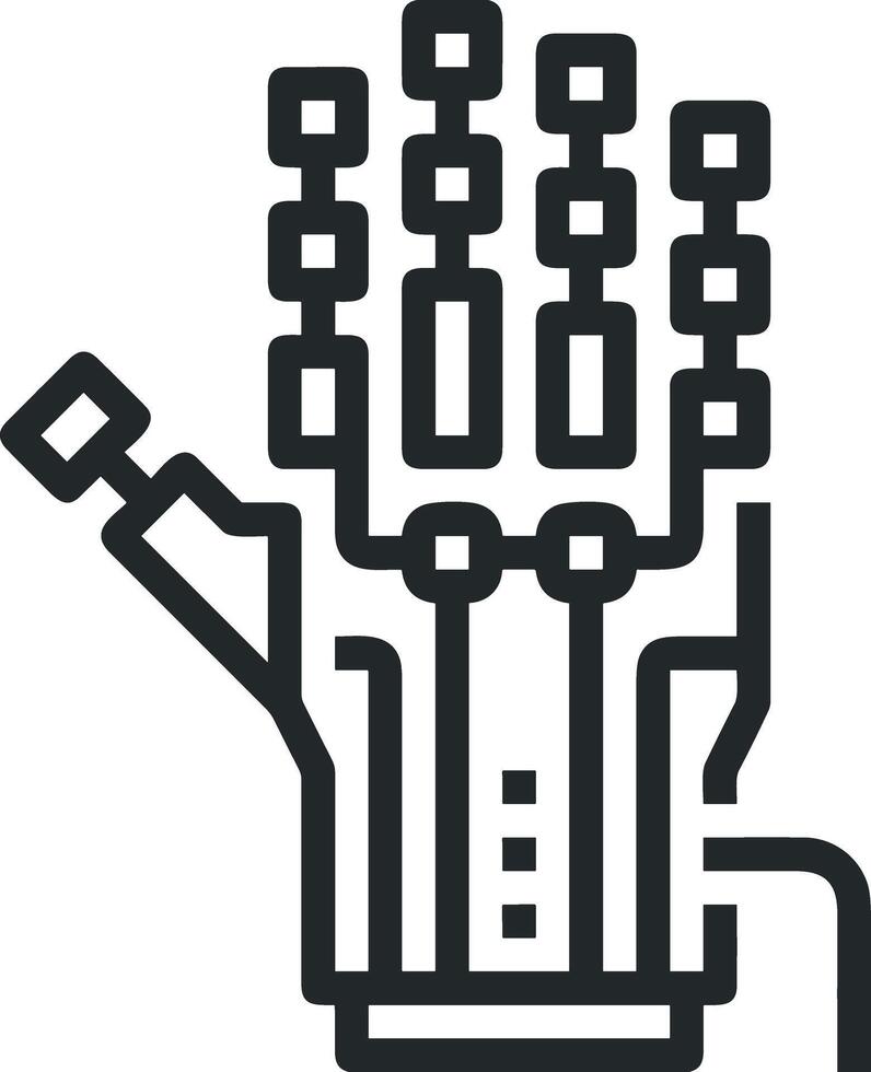 Hand icon symbol image illustration vector