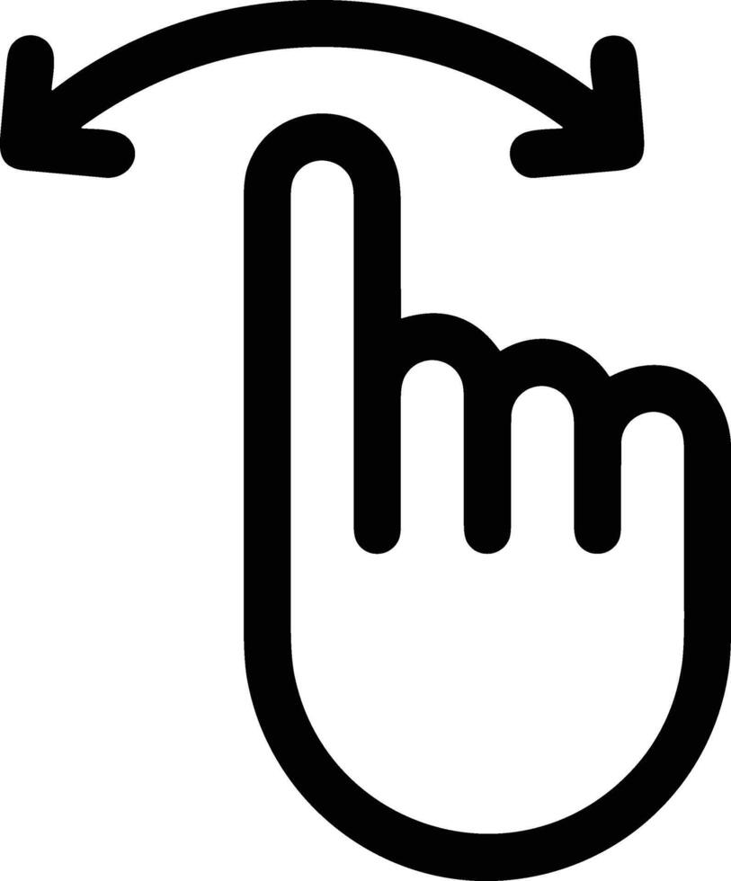 Hand icon symbol image illustration vector