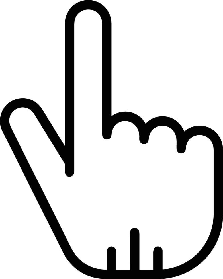 Hand icon symbol image illustration vector