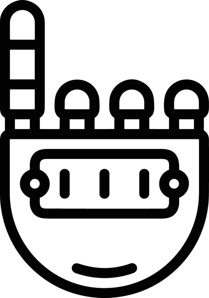 Hand icon symbol image illustration vector