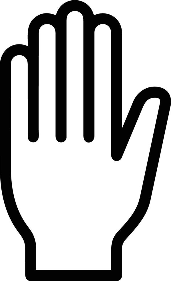 Hand icon symbol image illustration vector