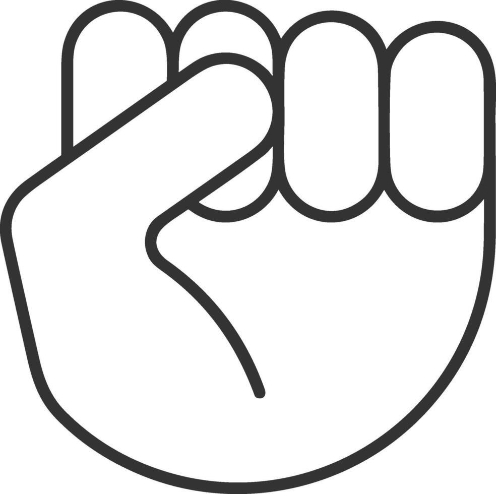 Hand icon symbol image illustration vector