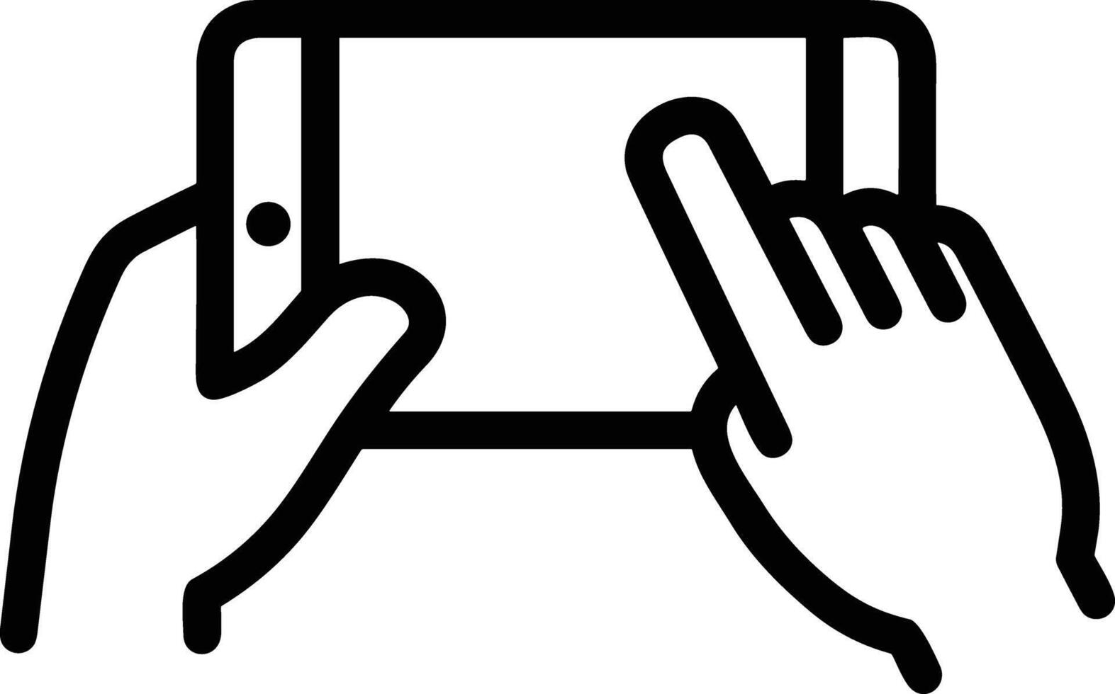 Hand icon symbol image illustration vector