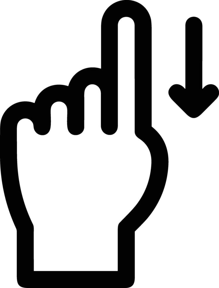 Hand icon symbol image illustration vector