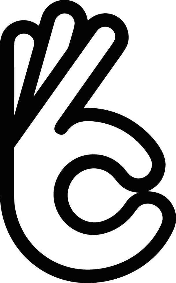 Hand icon symbol image illustration vector