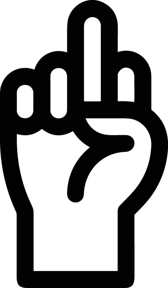 Hand icon symbol image illustration vector