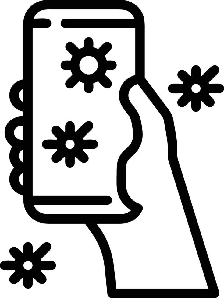 Hand icon symbol image illustration vector