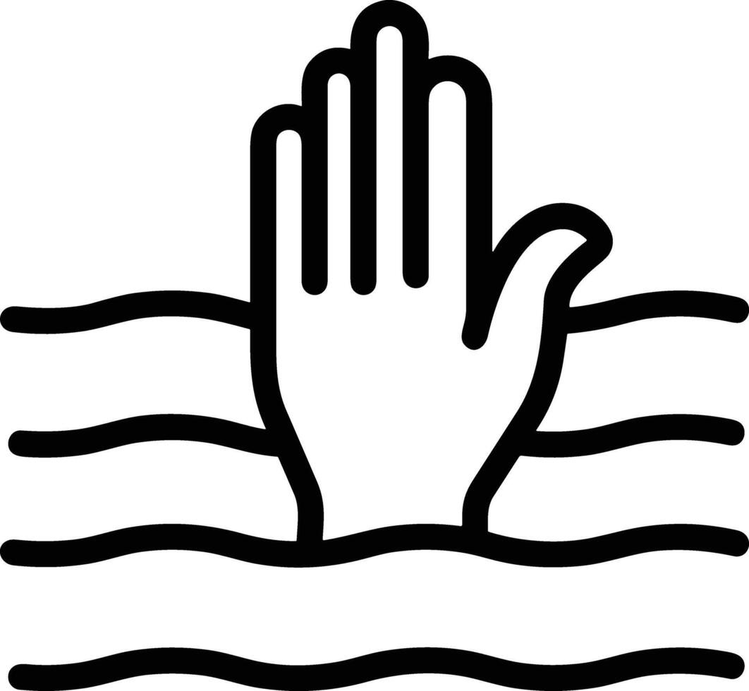 Hand icon symbol image illustration vector