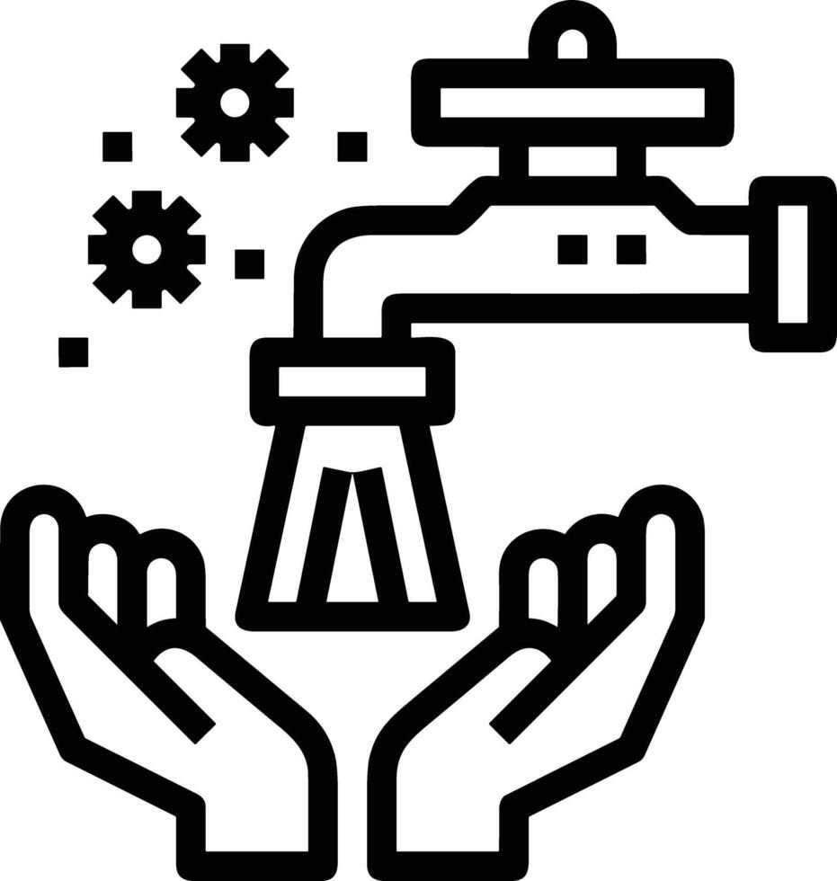 Hand icon symbol image illustration vector