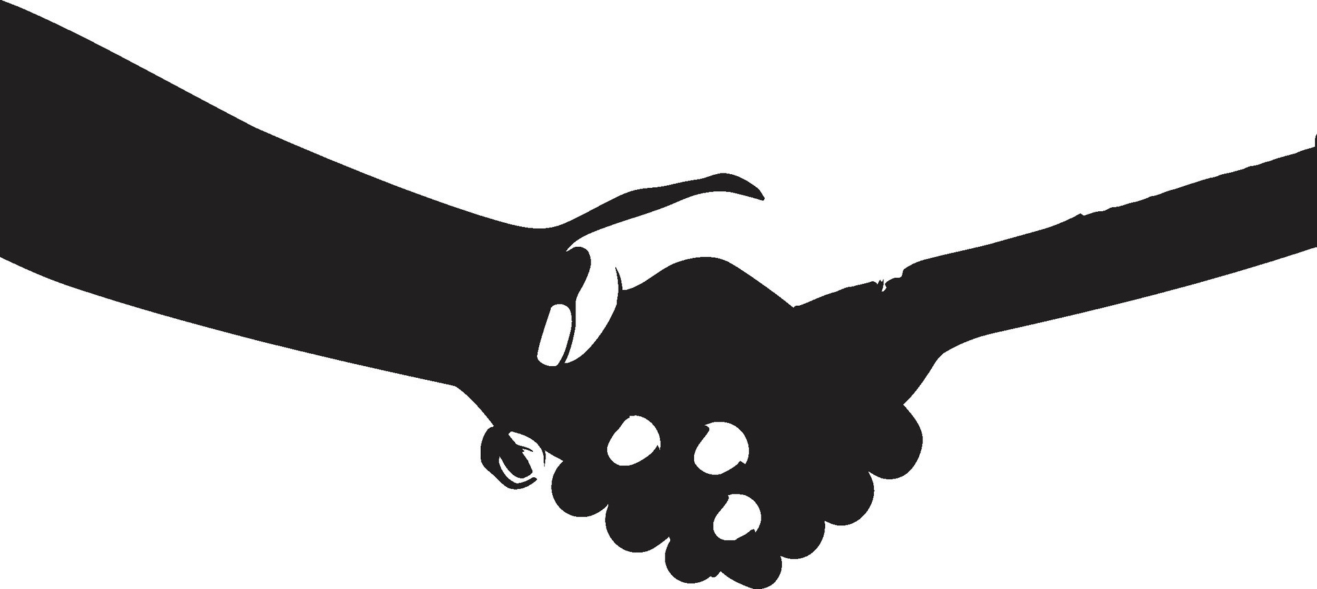 Alliance Unity Black Handshake Symbol Unity Agreement Handshake Icon ...