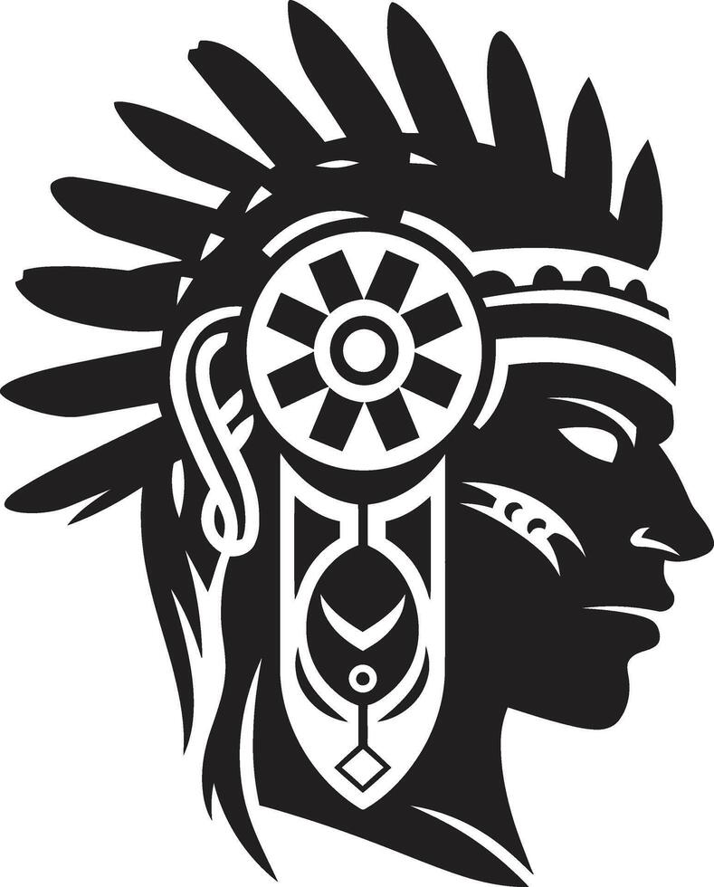 Black Sands Spirit Tribal Woman Island Enchantment Hawaiian Tribal Woman Graphic vector