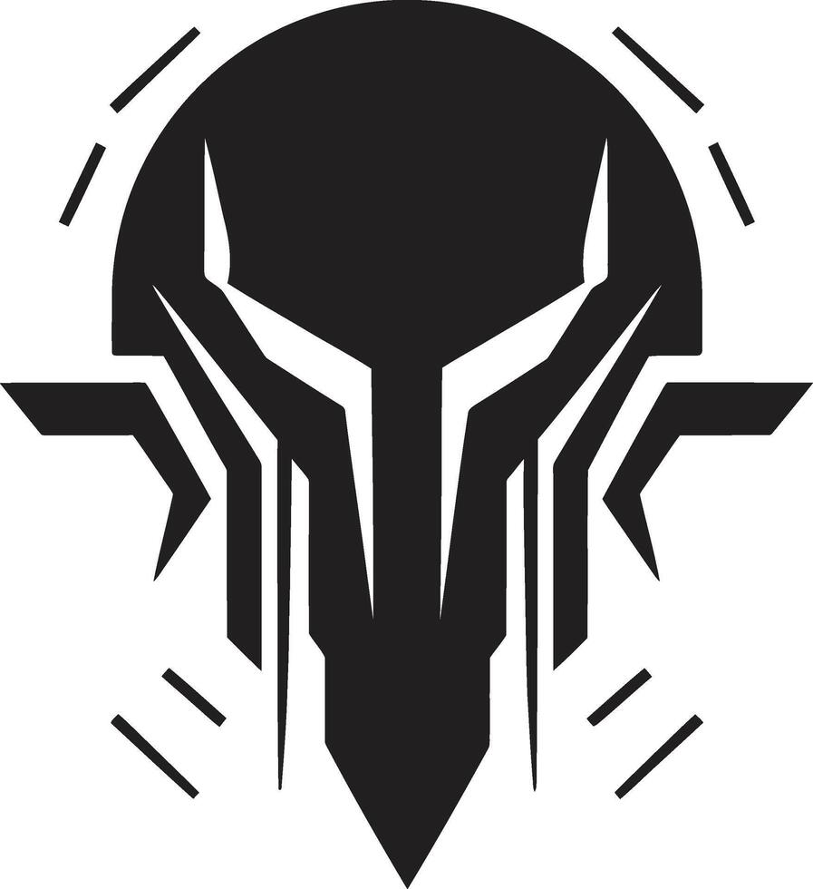 Virtual Villain Stealthy Cyber Thief Design Dark Web Delinquent Black Thief Icon vector