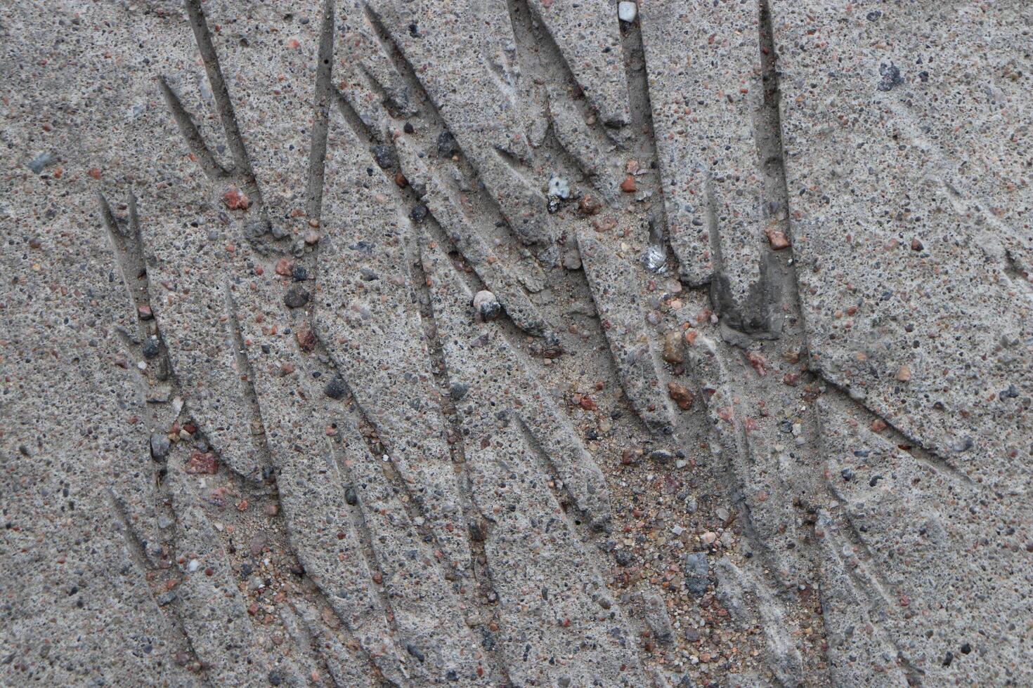 Weathered Concrete Wall Texture. Age Cement Structure. photo