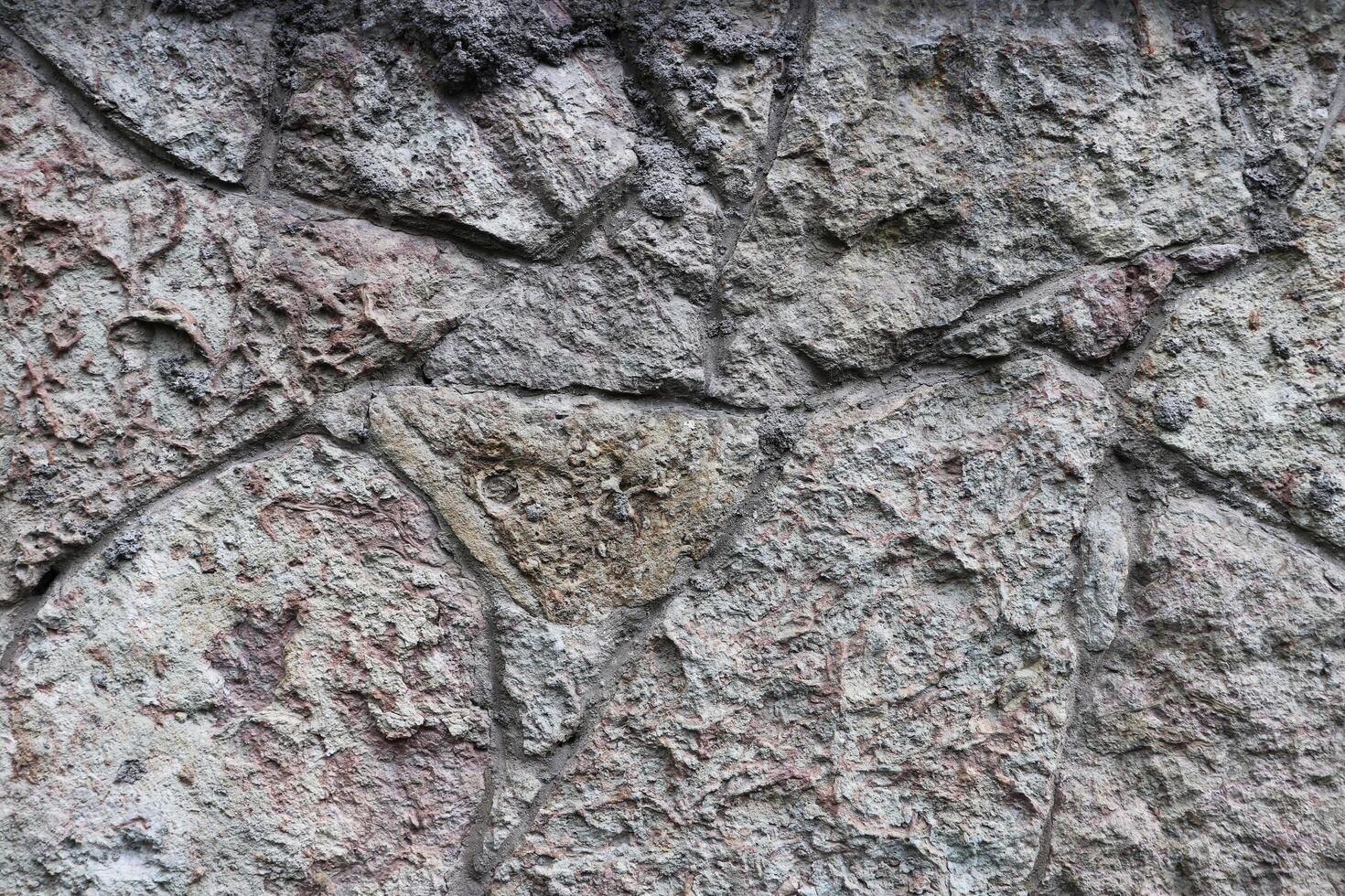 Stone Wall Texture. Stone Cladding Structure. photo