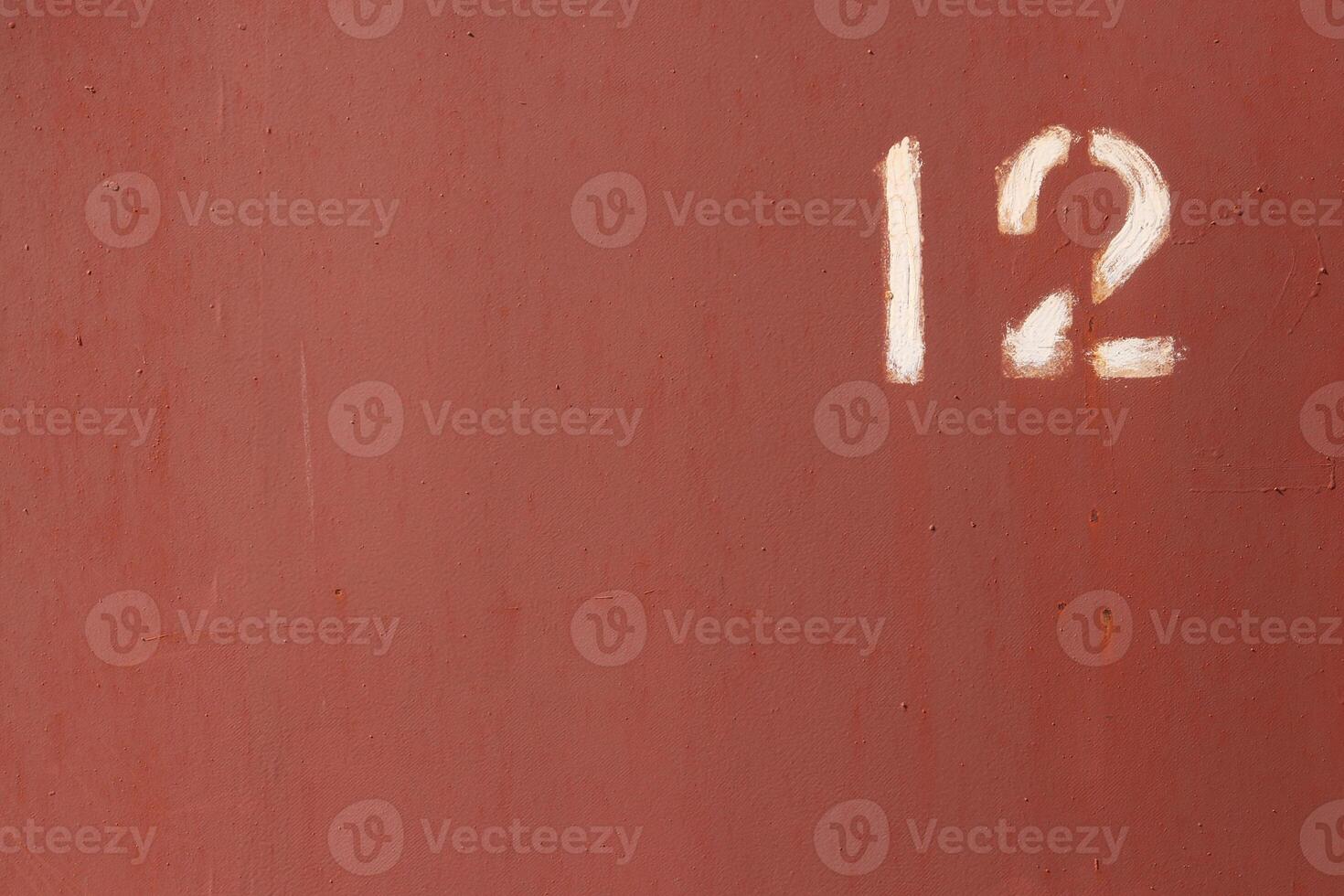 Rusty Paint Wall Texture. Number 12 photo