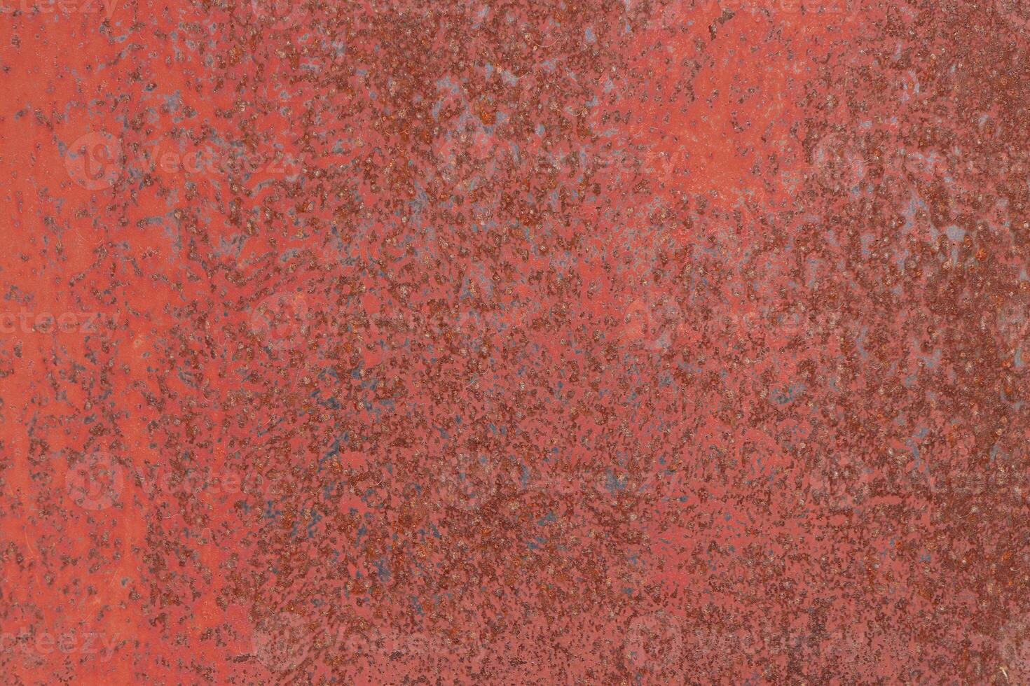 Rusty Paint Wall Texture. Blank Clean Corroded Surface. photo