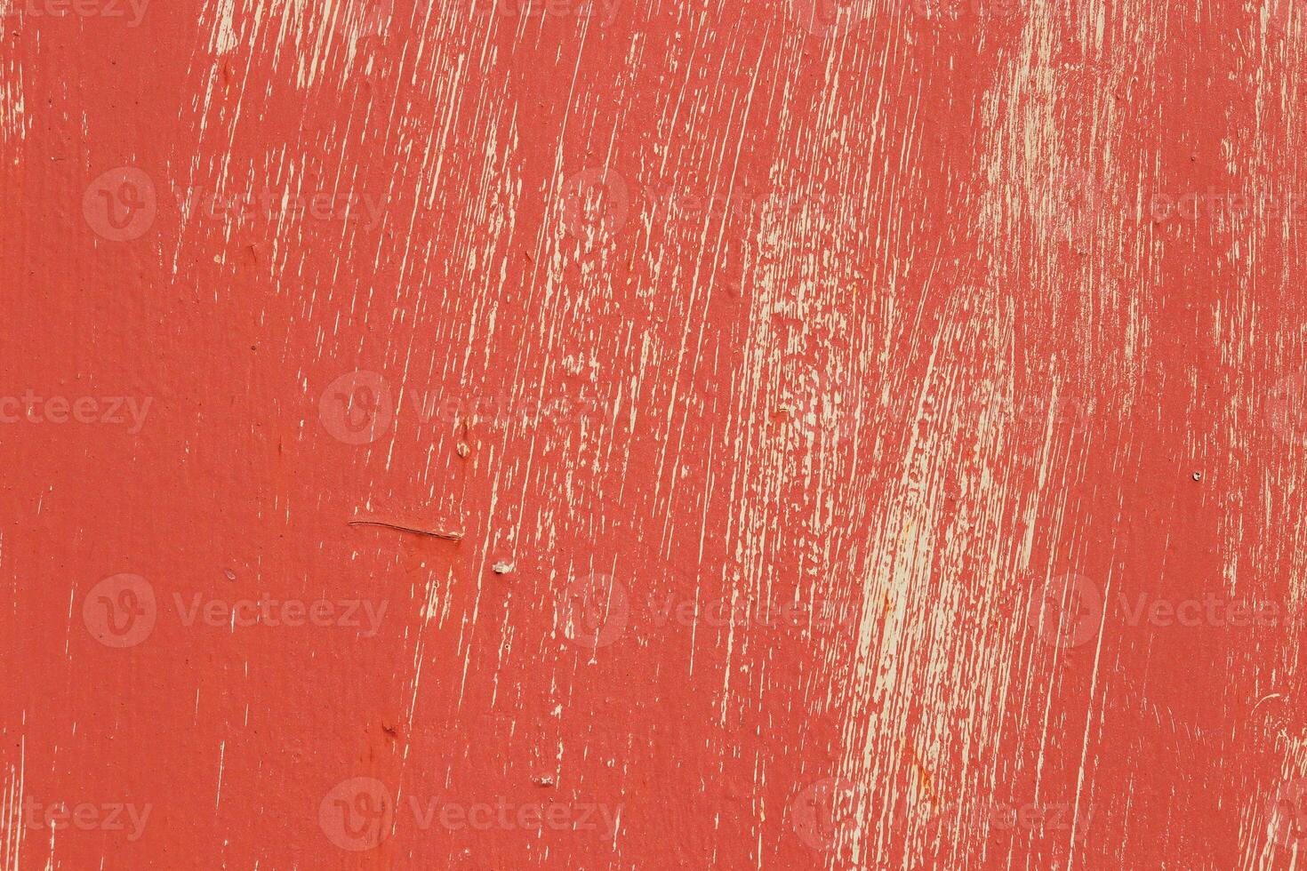 Out of Color Red Painted Wall Texture. Brush Strokes. photo