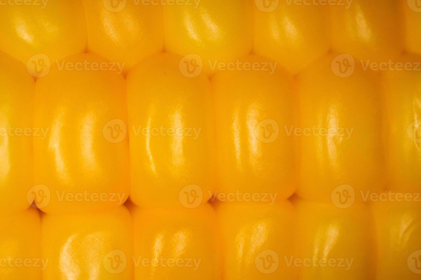 Macro corn kernels closeup texture. Freshness yummy background. photo