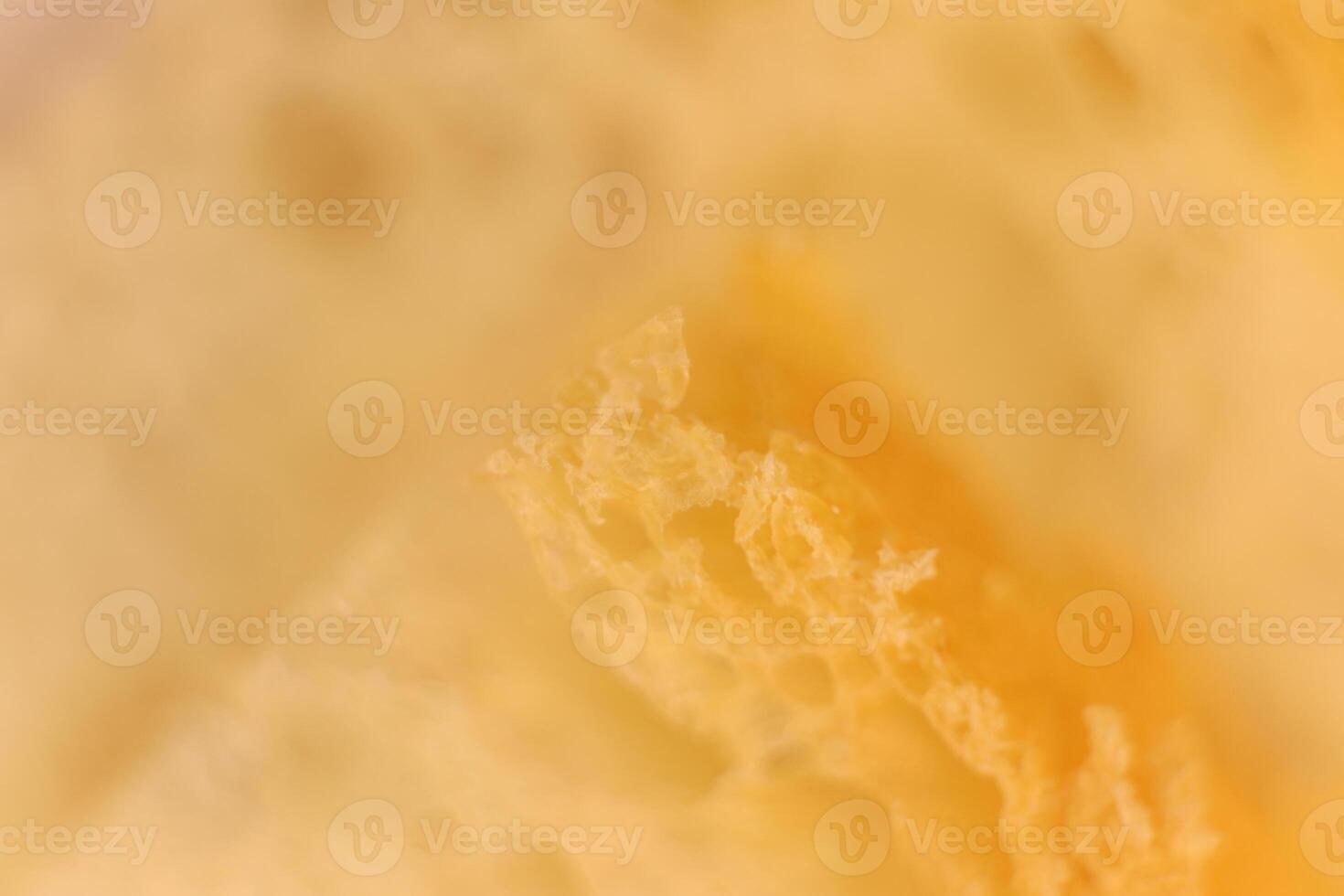 Pulp of bread macro closeup. Texture background. Slice. Corner. photo
