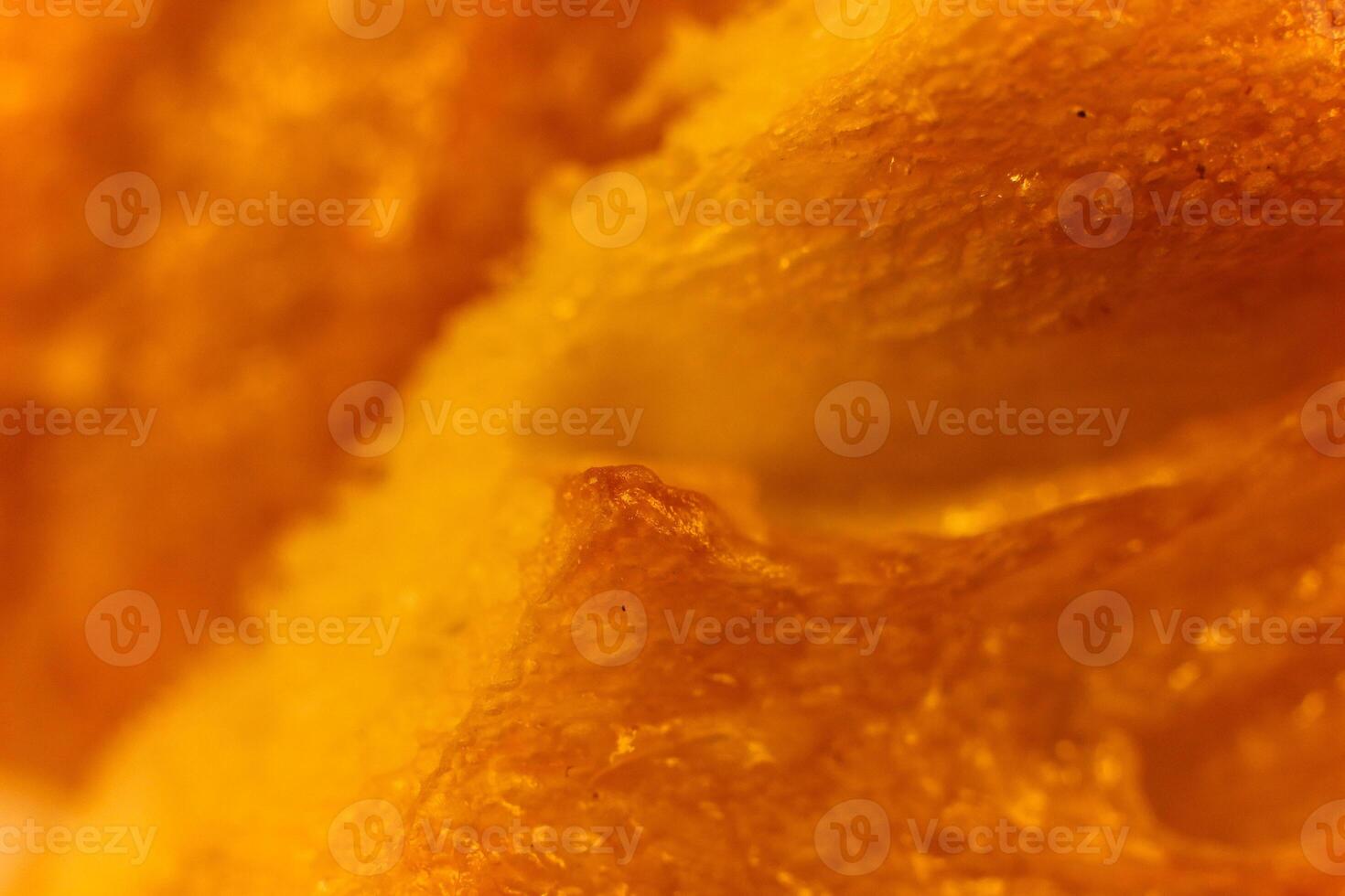 French baguette bread crustacean macro closeup. Texture backgrou photo