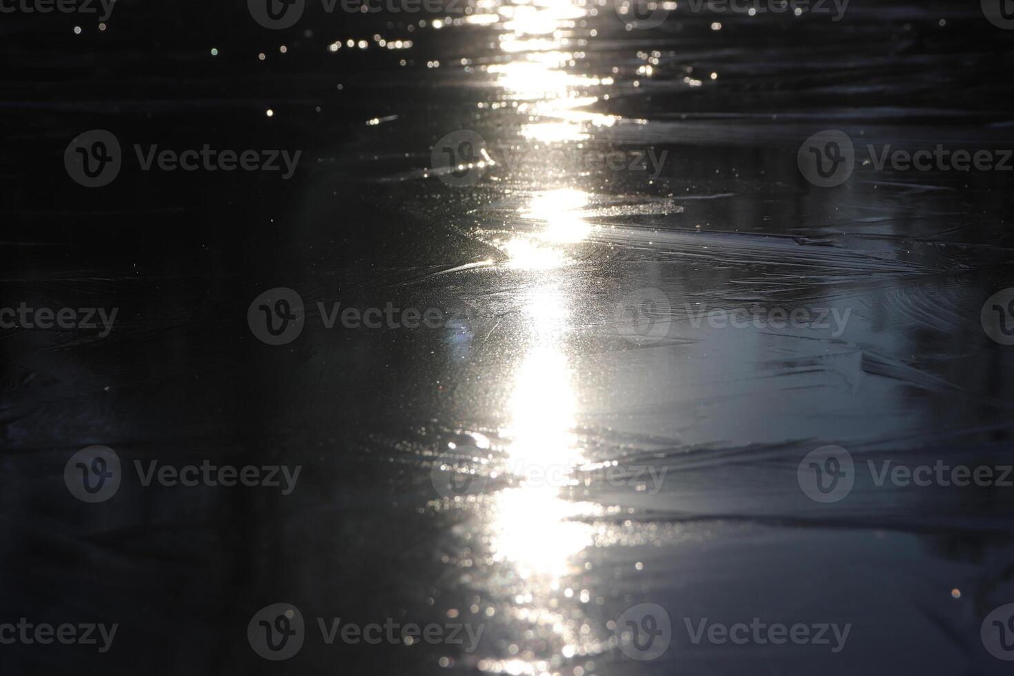 Ice Lake Pattern Surface Background Texture. Drawings of Ice Lin photo