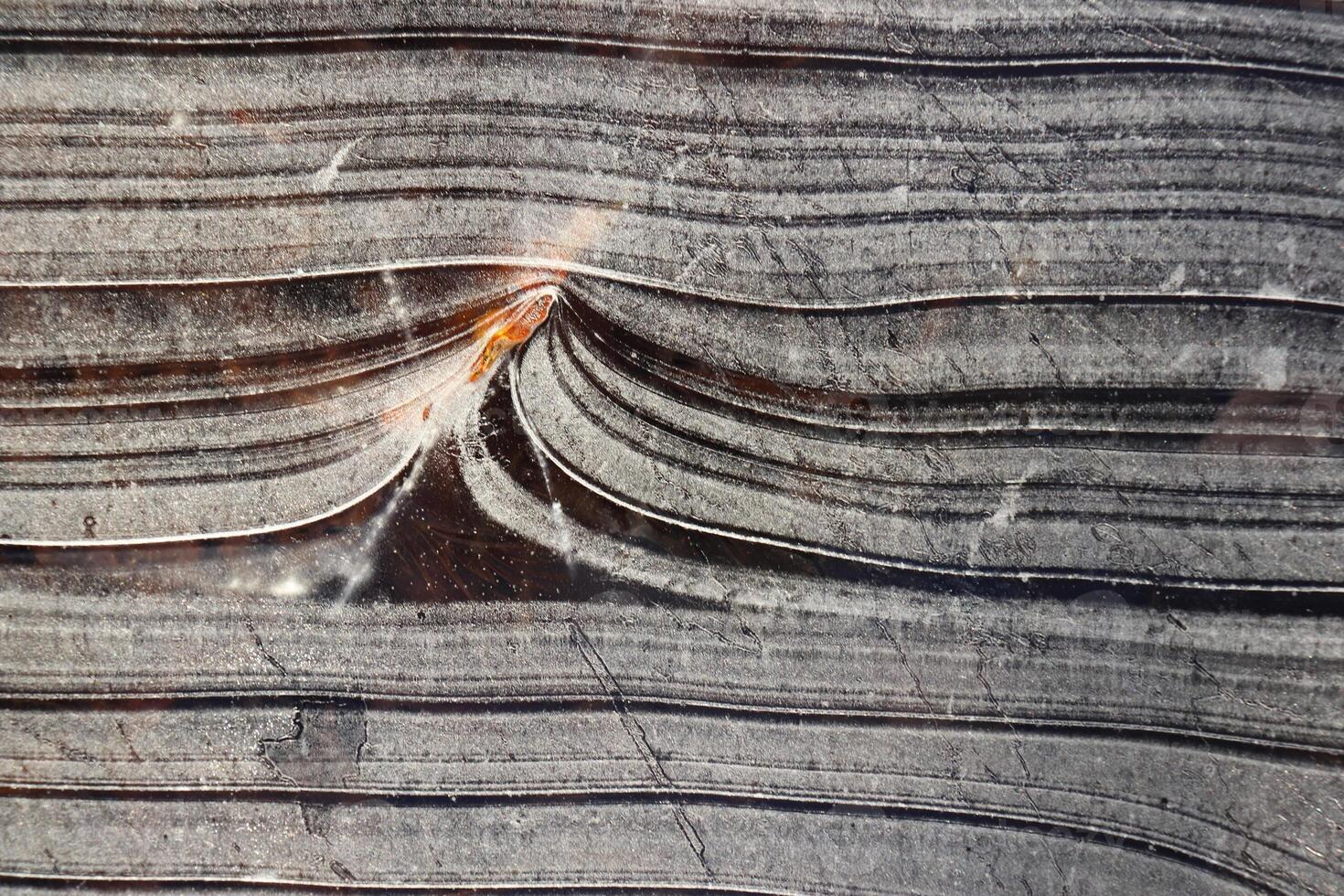 Ice Lines Pattern Surface Background Texture. Wavy Drawings of I photo