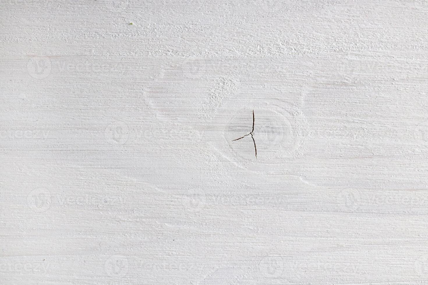 White Wood Background Texture. Wooden Painted Board Surface. photo