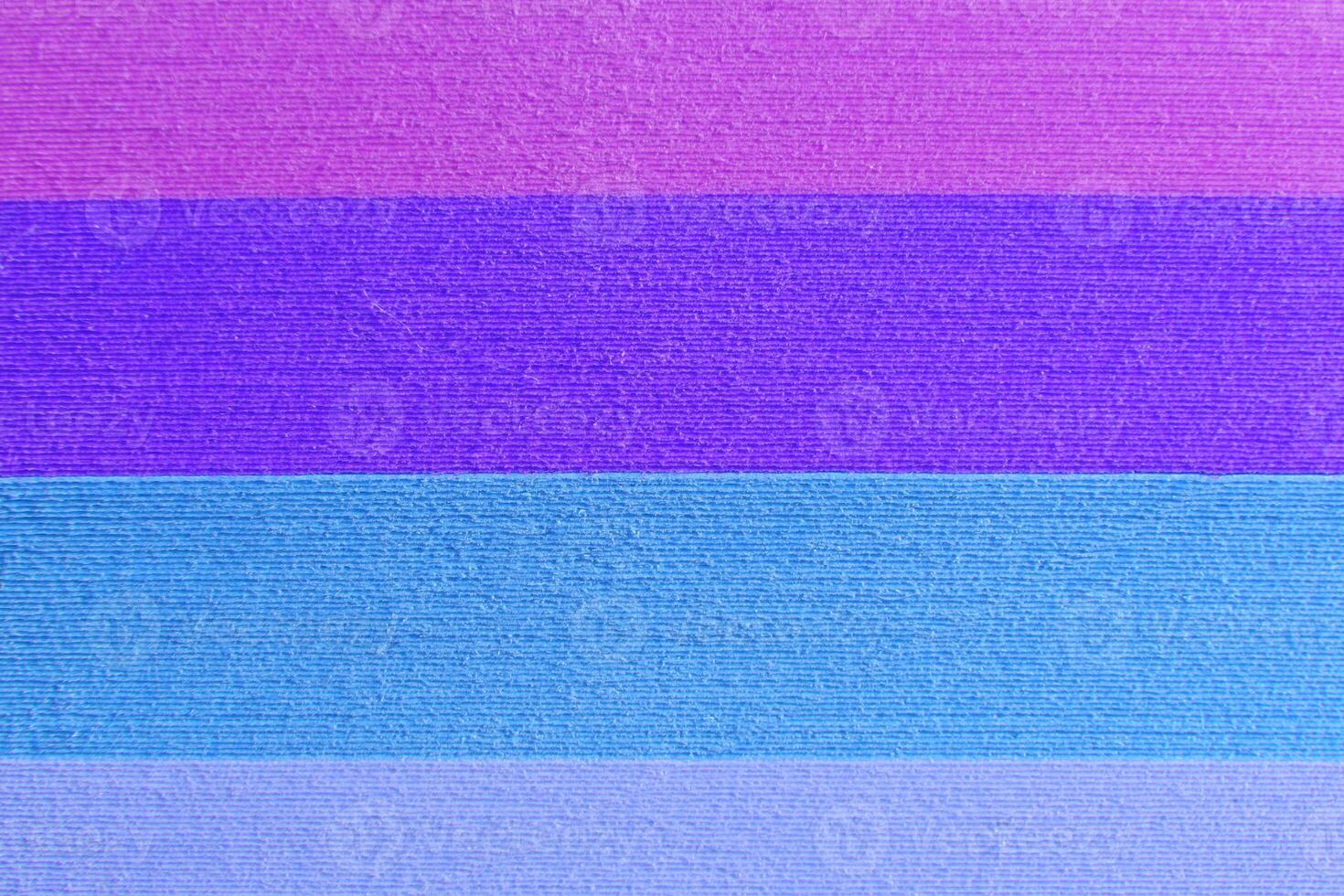 Colored Paper Pile Texture. Office Stationery Background. Macro Closeup. photo