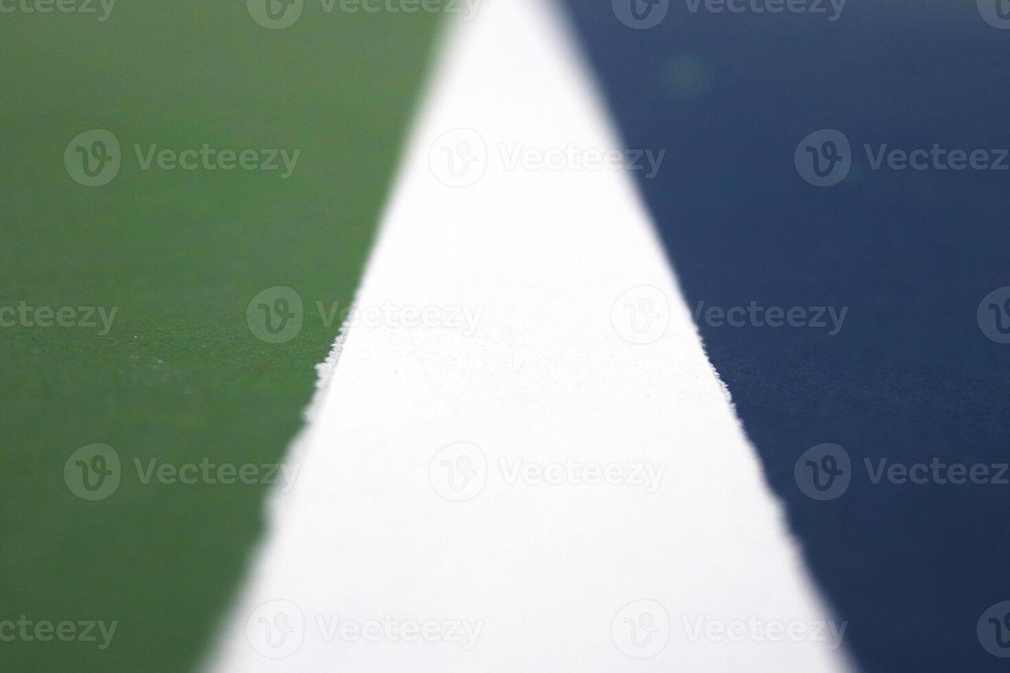 Tennis Playground Markup Line Background Texture. Focused Foreground with Blurred Background. photo