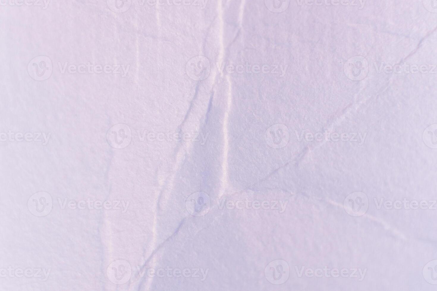 White Paper Texture with Soft Folds. Macro Closeup. photo