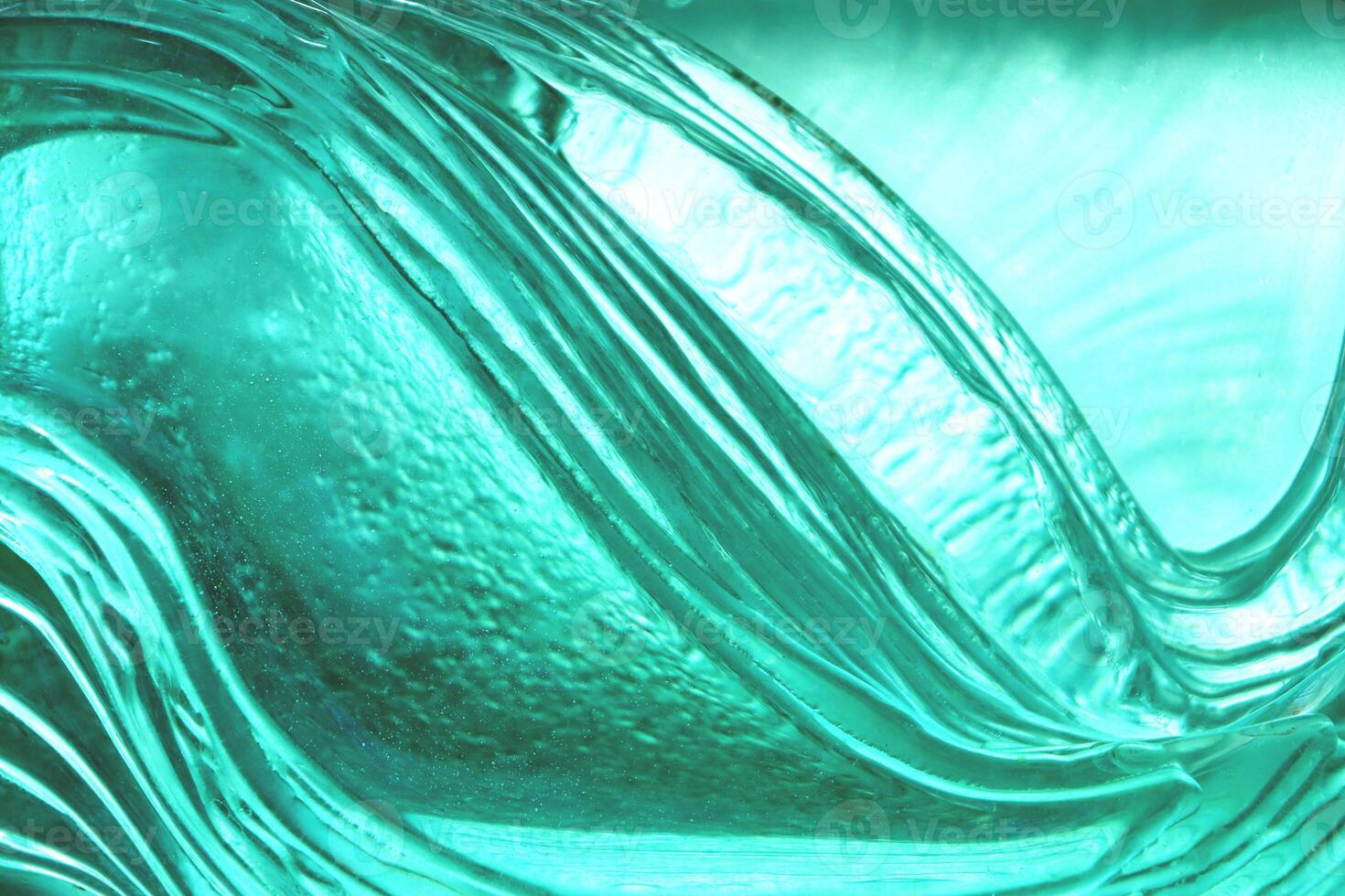 Deep sea blue glass texture background. Nature ornament decoration. photo