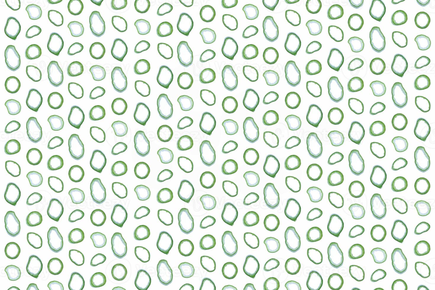Onion rings pattern. Fresh healthy vegetable texture. Vegetarian product background. Landscape orientation. Vertical direction. photo