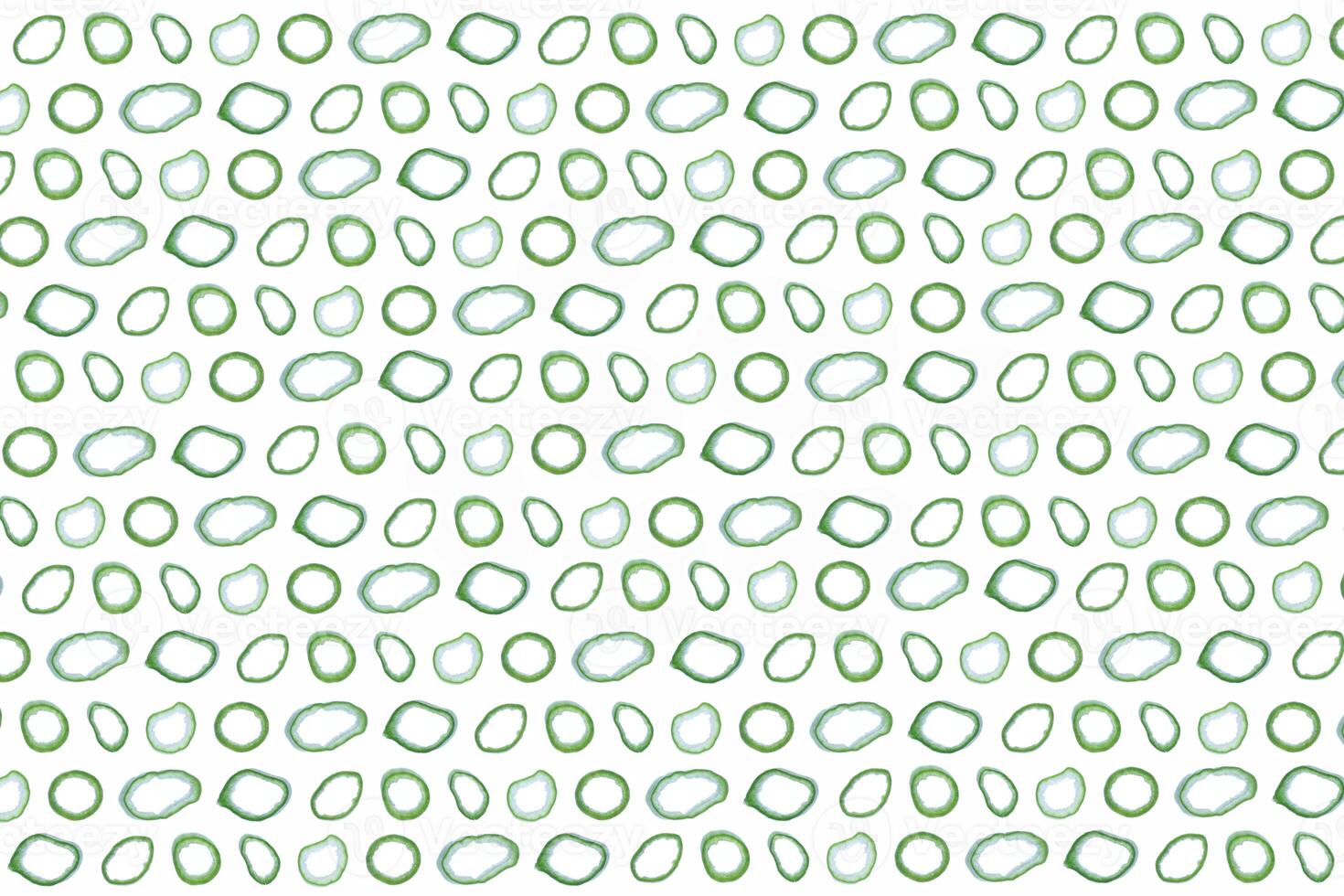 Onion rings pattern. Fresh healthy vegetable texture. Vegetarian product background. Landscape orientation. Horizontal direction. photo
