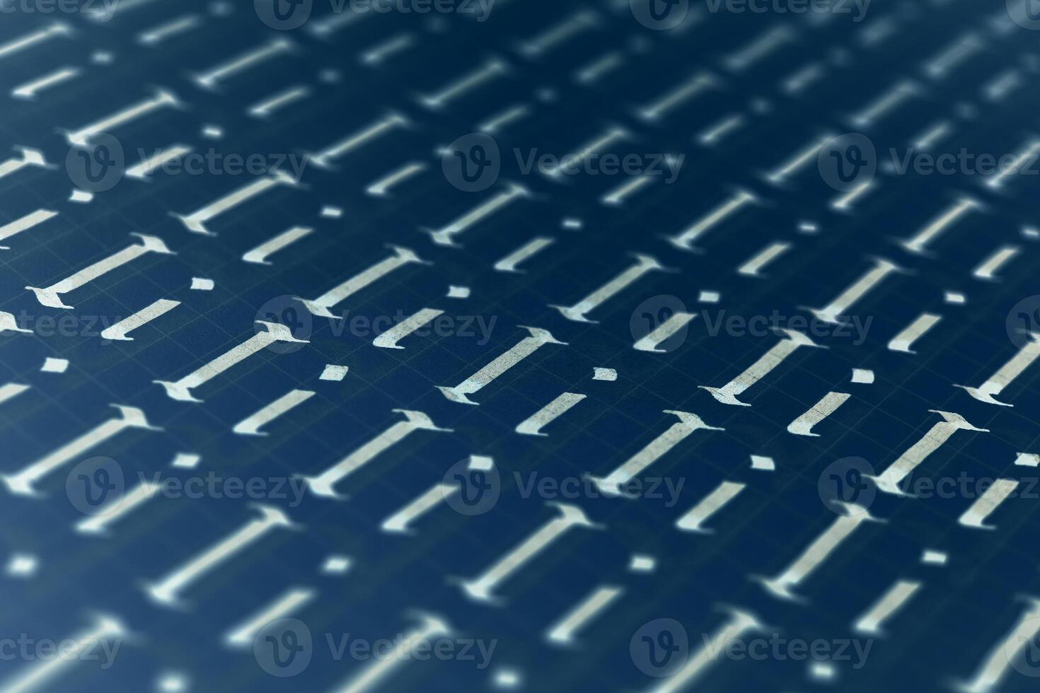 Calligraphic white on dark blue letter I learning skills paper page. Calligraphy letters i background. Lettering practice writing worksheet. Handwriting symbol filling pattern. photo