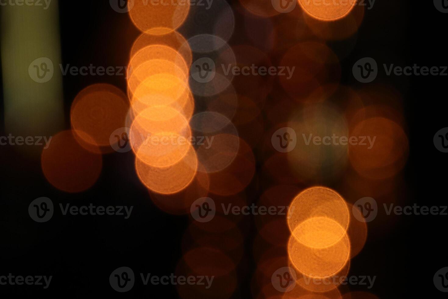 Road light blur. Blurred lights background. photo