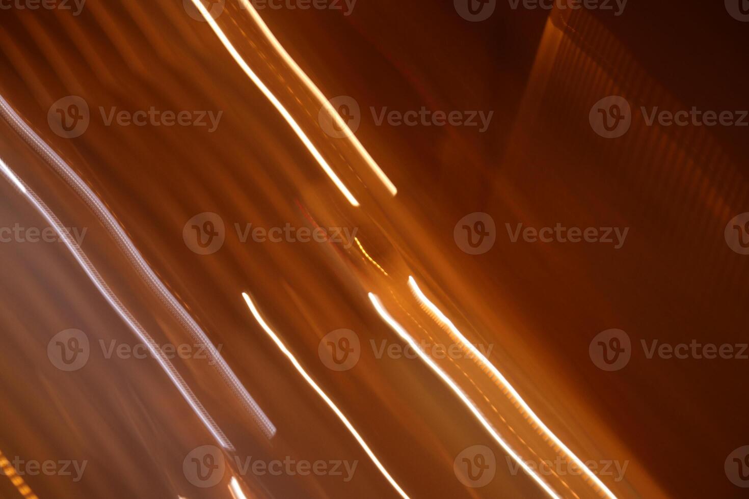 Trail lines background. Traffic bright lamps tracks. Road light traces. photo