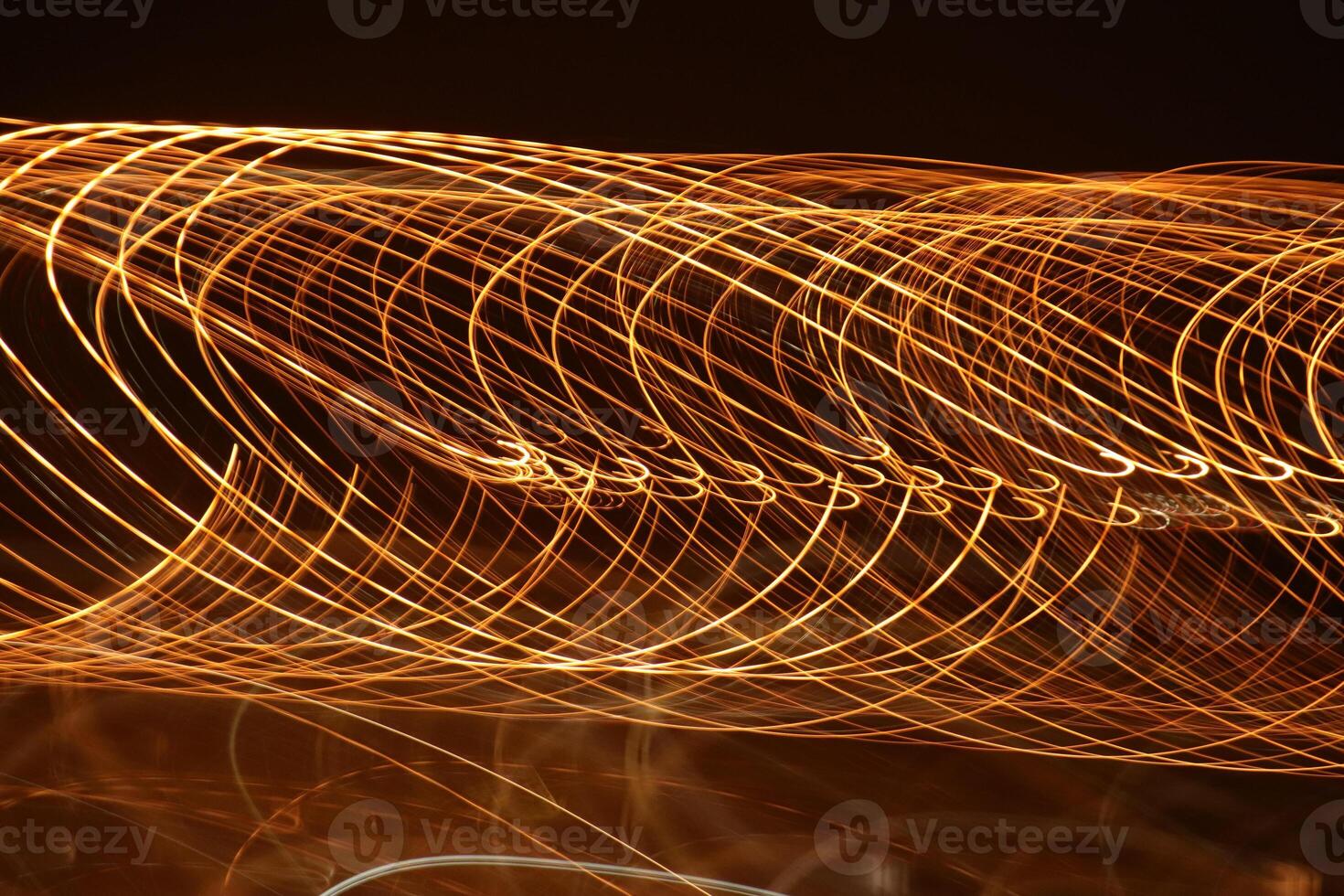 Traffic bright lamps tracks. Road light traces. Trail lines background. photo