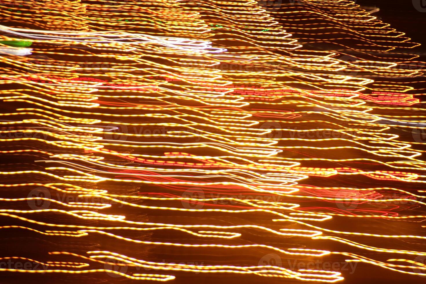 Road light traces. Trail lines background. Traffic bright lamps tracks. photo