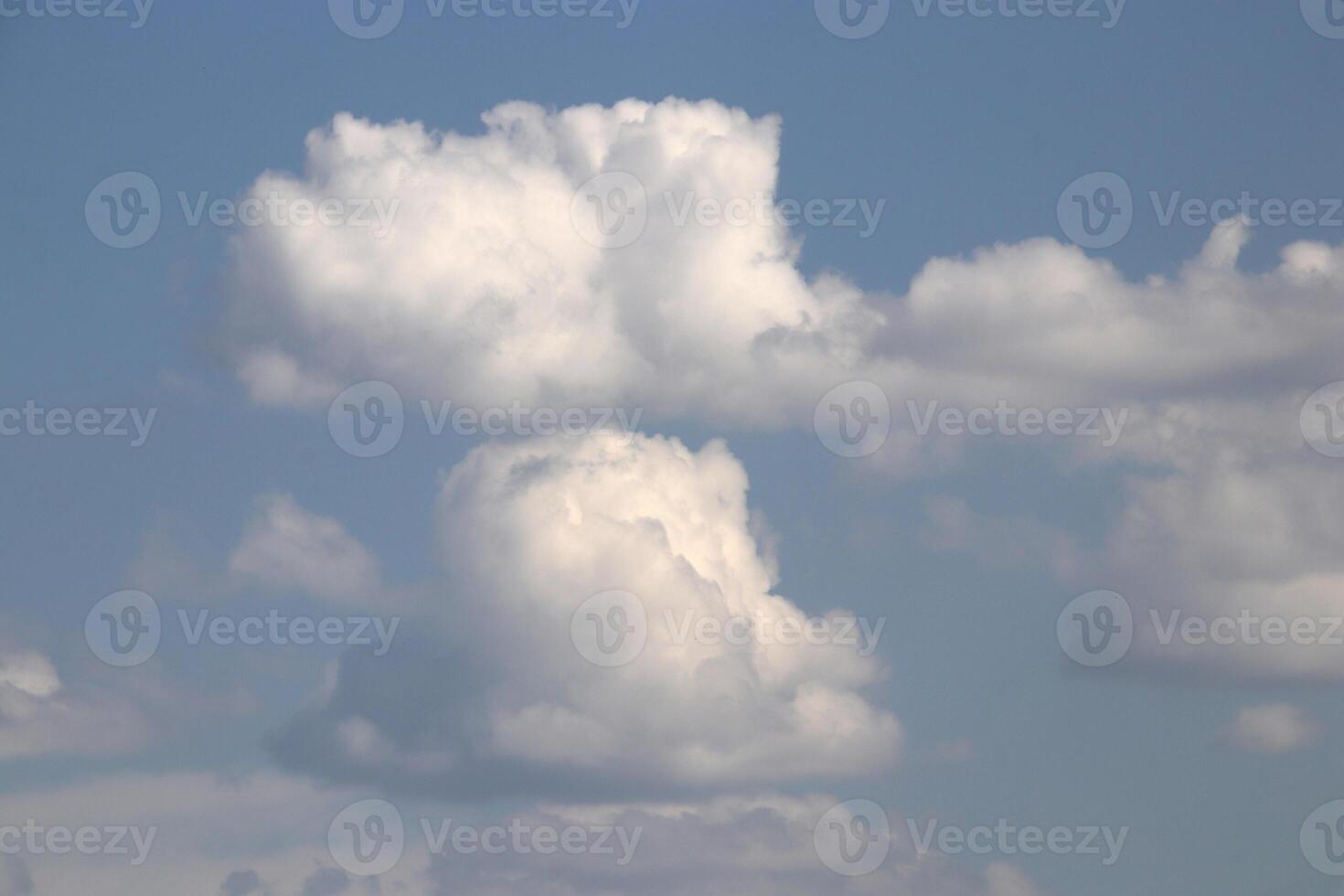 Cloudy heaven cumulonimbus calvus skies beautiful panorama. photo