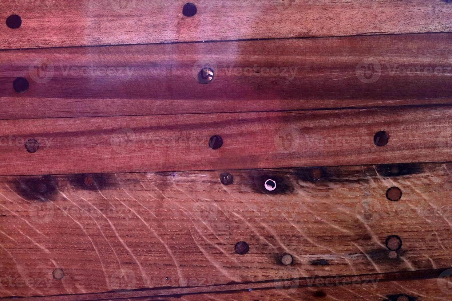 Board varnished repairing background. Lacquer wood texture. photo