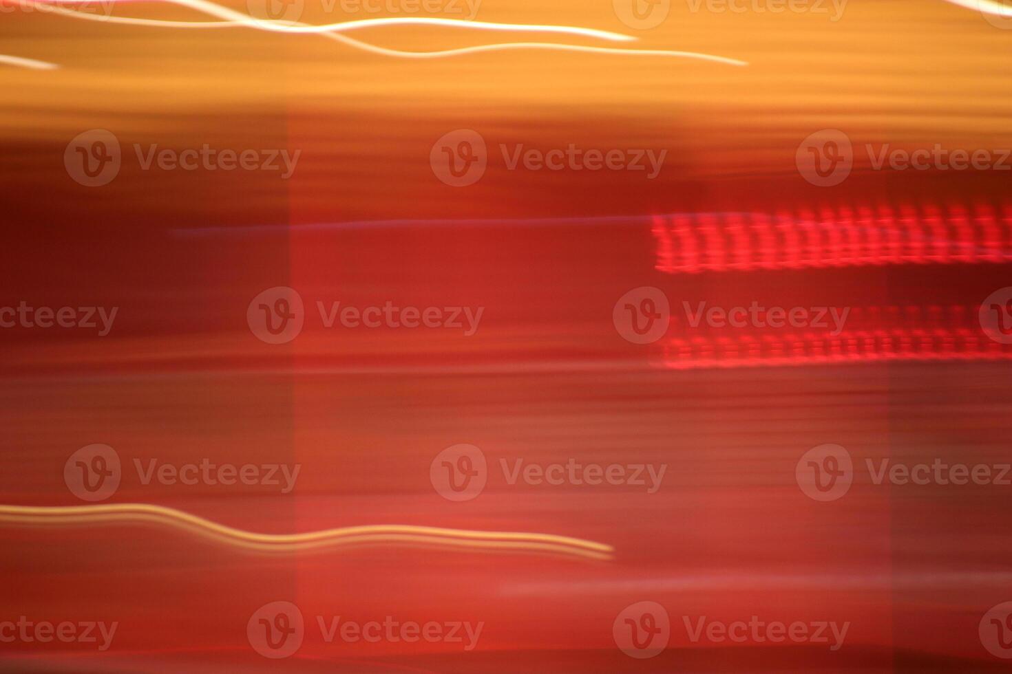 Night city rays glow background. Night exposure zoom traces backdrop. Light lines leaks exposition texture. photo