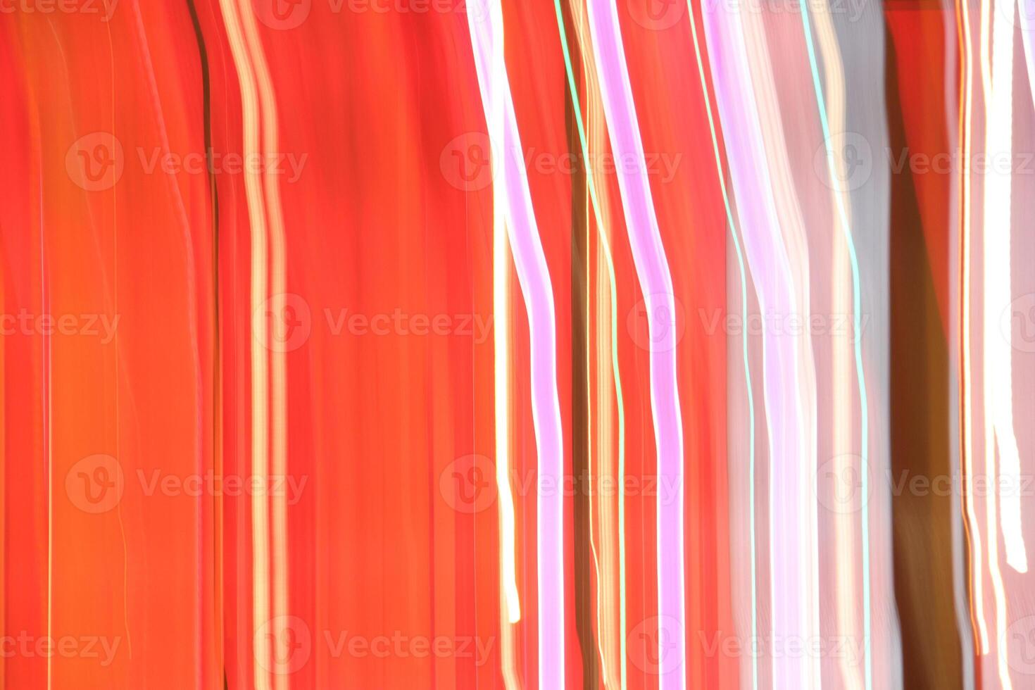 Night city rays glow background. Night exposure zoom traces backdrop. Light lines leaks exposition texture. photo