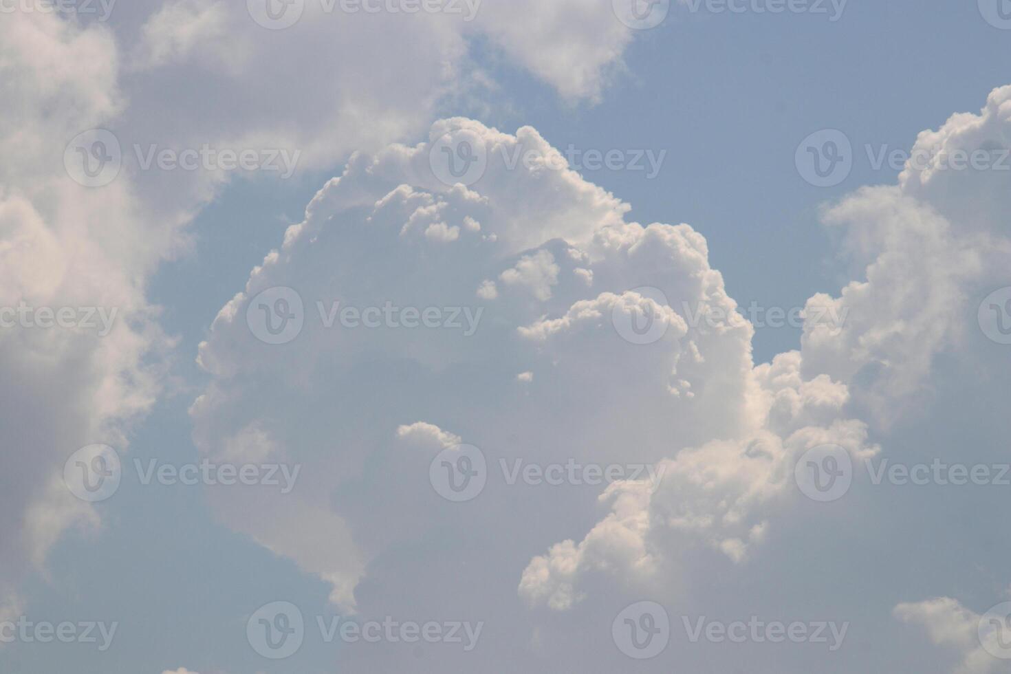 Cumulus clouds wheather background. Skies landscape. photo