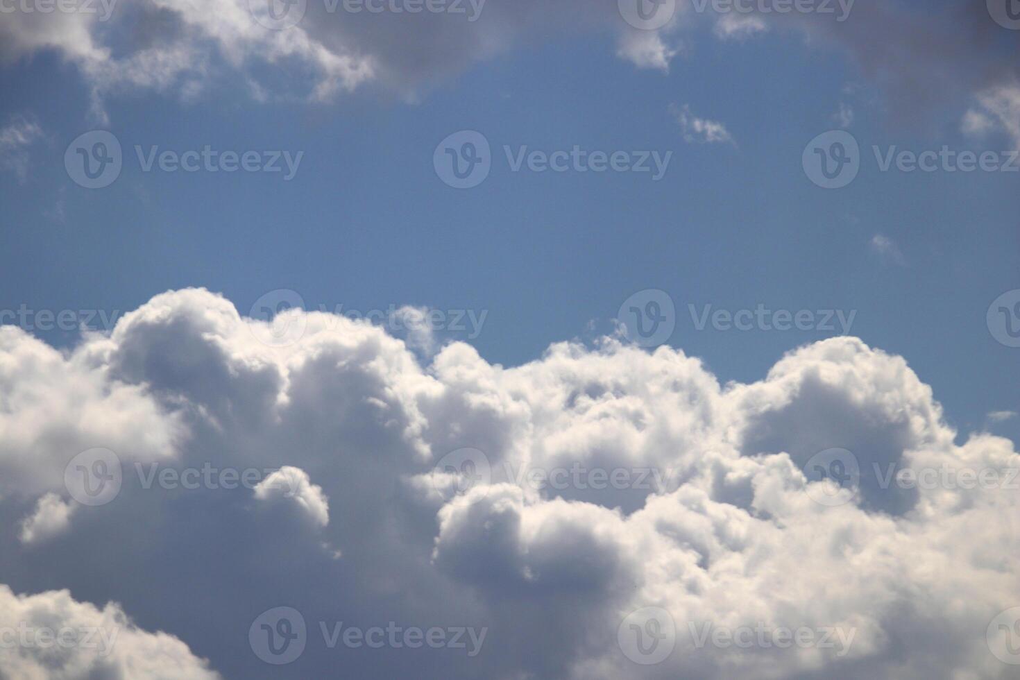 Blue sky clouds background. Beautiful heaven cloudscape. Natural air beauty skies weather outcast. photo